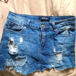 Wax Jeans skirt